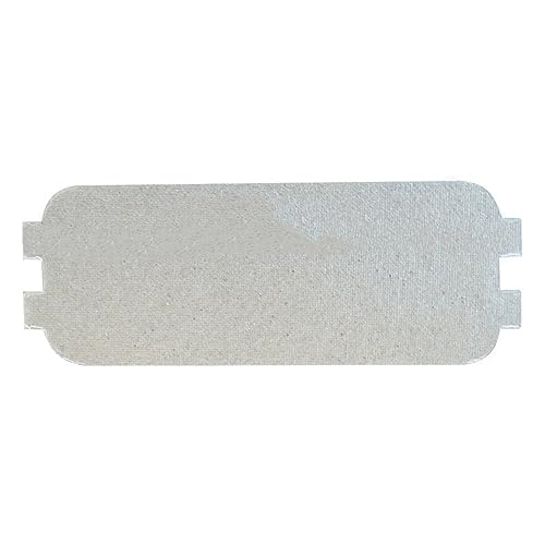 JOYSOG Mikrowellen-Wellenleiter-Abdeckung, Glimmerplatten, Mikrowellen-Reparaturteil für Galanz, Wärmedämmungszubehör, 5 Stück (12,6 x 4,6 cm)