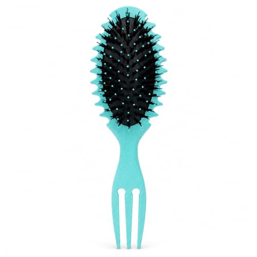 Image of Curly Hair Detangling Brush for Curly, Wavy & Frizzy Hair (Mint)