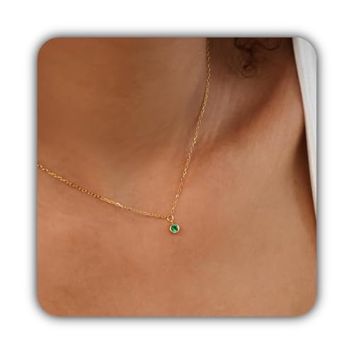 Collier ras du cou Mini Gem Hongyu ARGENT en pierres précieuses véritables