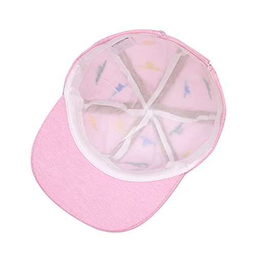 Jerague Baby Baseball Cap,Toddler Kids Girls Cartoon Baseball Hats 6-12 Months Embroidery Dinosaur Summer Visor Hat Adjustable #TOP2