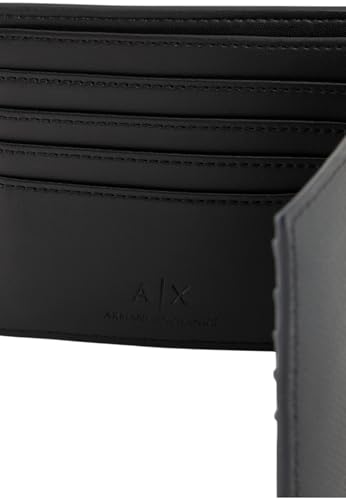A | X ARMANI EXCHANGE Men's Dylan Wallet, Deep Navy/Deep Navy4