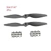 SoloGood 8PCS CCW Gemfan APC Nylon Propeller 9060 Prop for RC Airplane with Adapter Rings