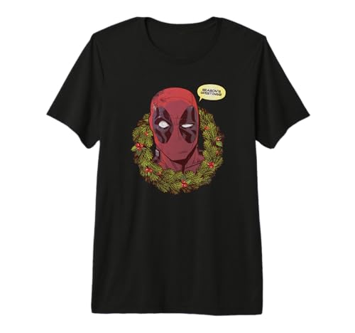 T-shirt Deadpool Noël Marvel : le cadeau idéal pour fan de pop culture