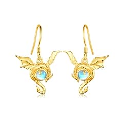 Gold Dragon Earrings