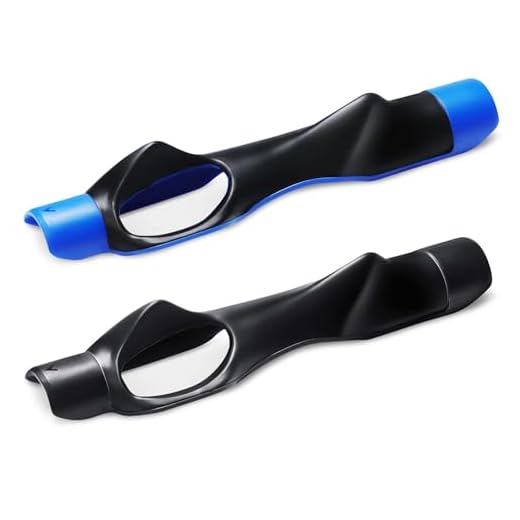 Casbomy Pack of 2 Golf Grip Trainer, Swing Trainer, Golf Grip Arm Band, Posture Correction, Practice Alignment for Beginners (Blue + Black)