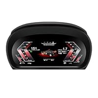 Digital Dash, Aftermarket Digital Instrument Cluster, 1920 * 720 Auto LCD Armaturenbrett für BMW 3er E90 E91 E92 E93 2005-2012 Jahre Paneel Virtuele Cockpit Snelheidsmeter Voor,Unterstützt CarPlay