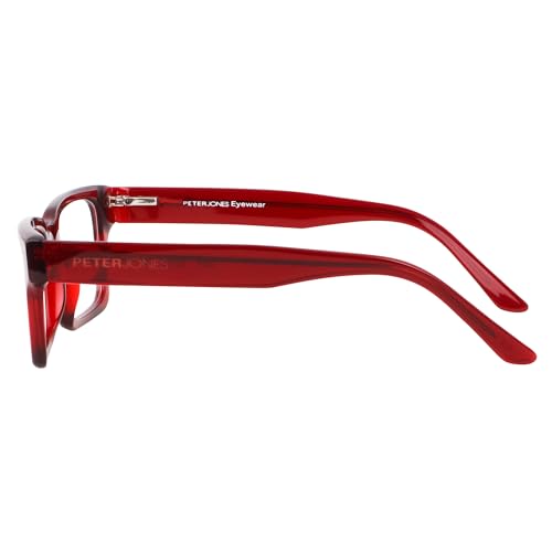 Image of Peter Jones Acetate Unisex Large Broad Style Premium Spectacle Frame with Spring Hinges (U001)
