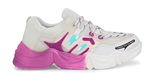Image of AFROJACK Womens Western - Embellished Colour Blocked Sneakers w700