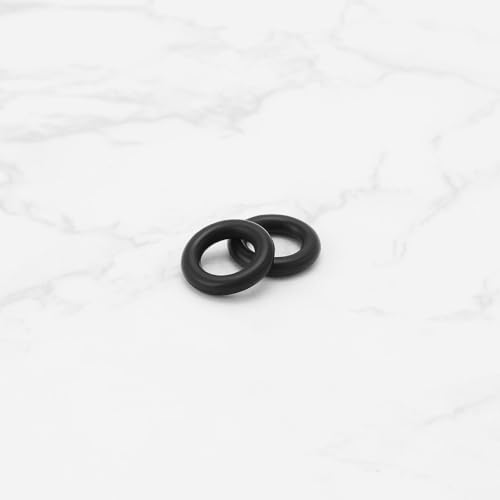 Image of 5pcs Engine Oil Filter Cover Gasket O Ring Seal Replacement Part 11427549573 11421744001 Compatible with BMW Black 12x7mm