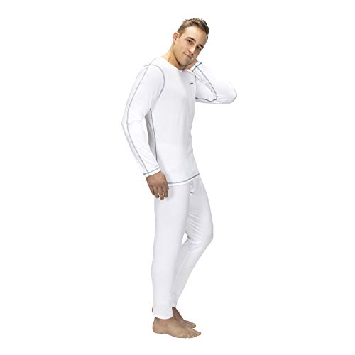 Thermal Underwear for Men (Thermal Long Johns) Sleeve Shirt & Pants Set, Base Layer w/Leggings Bottoms Ski/Extreme Cold…2