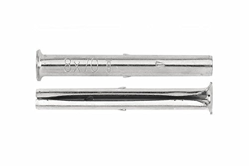 Index TRA8110 - Taco elastico para fijacion de rastreles acero especial tratado 08x110