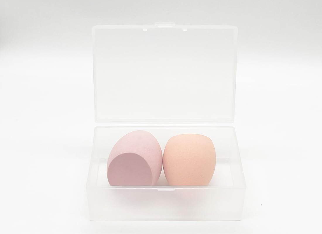 Sprigold home/travel transparent cotton pads/swabs large capacity storage box with PPmaterial, beautiful design, muti-purpose, moisture-proof and dust-proof (Travel Storage Box)