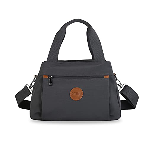 Sac de messager multi-poches femme en nylon, fini le désordre dans votre usage quotidien