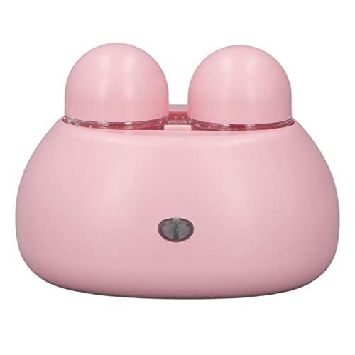 UPQRSG Nettoyant pour Lentilles de Contact, Étui de Nettoyage Portable pour Lentilles de Contact, Boîtier en ABS, Machine de Nettoyage de Lentilles de Contact, pour Un Nettoyage Rapide(Rose)
