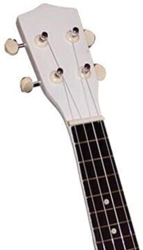 Ukulele Strings Hawaii Guitar Instrument White 21 inch Acoustic Ukulele 4 4-String Piano (Color : White) (White) - Les Beatles, Paul McCartney, John Lennon, RIngo Starr, George Harrison Ukulele Strings Hawaii Guitar Instrument White 21 inch Acoustic Ukulele 4 4-String Piano (Color : White) (White) – Image 3