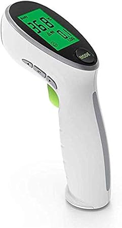 DBAFES Mini cámara, termómetro de Frente, bebé para bebés y Adultos y termómetro infrarrojo médico Digital de precisión de Objetos con Lectura instantánea, Advertencia de Fiebre, cámara para niños