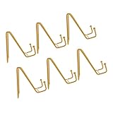 Support photo de table en fer robuste, avec une armature métallique plus épaisse pour une solidité et une stabilité accrues. présentoir décoratif pour assiettes, chevalet de table