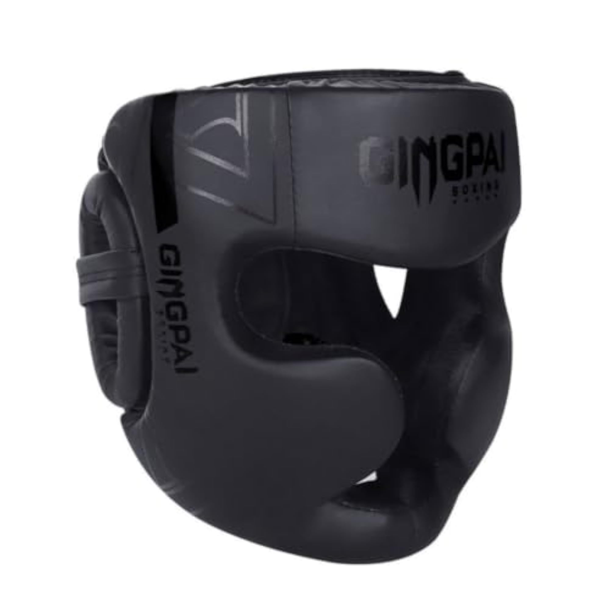 Defensive Boxing Headgear with Face Cage Padded Full Face