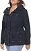 Levi's Women's Cotton Four Pocket Hooded Field Jacket, Navy, M