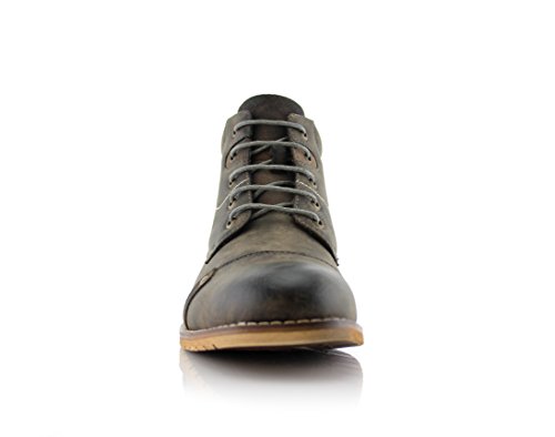 Image of Ferro Aldo Men's Ankle Boots | Lace-Up Cap Toe Chukka Style Dress Boot | Casual Fashion for Work