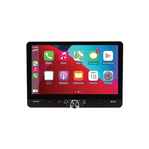 �p��Apple CarPlay��Android Auto�Ή����C�����X10.1�C���`�^�b�`�X�N���[���J�[�X�e���I���V�[�o�[ �A���h���C�h�I�[�g