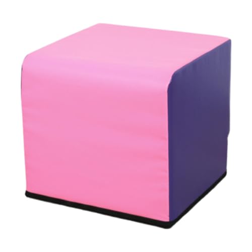 Menolana Hip Bench Hip Exercise Box Portable Men Women Adults Workout Support Box Strength Training for Gym Squat Sports Fitness, Rose Red Purple