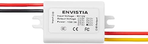 12V to 9V 1.7A Step-Down Waterproof Miniature DC-DC Converter Power Supply Module by Envistia Mall
