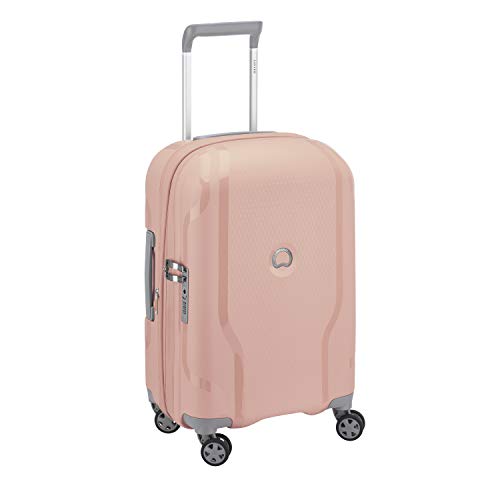 DELSEY PARIS - CLAVEL - Valise trolley cabine extensible 4 doubles roues, 55 cm - Pivoine