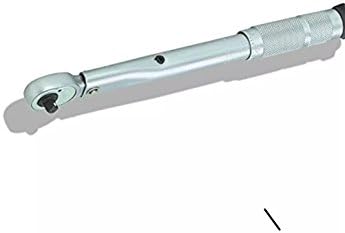 1/4" Drive Click Stop Torque Wrench Reversible 20-200 lbs. with Carrying Case