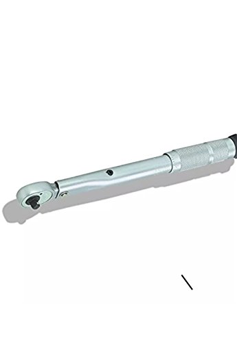 1/4" Drive Click Stop Torque Wrench Reversible 20-200 Lbs. With Carrying Case #TOP2