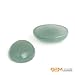 GEM-Inside Aventurine Gemstone Cabochon for Jewelry Crystal Flat Back Oval Semi Precious 5PCS 10x14mm CAB