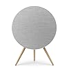 Bang & Olufsen Beosound A9 (5th Generation) – Iconic and Powerful Multiroom WiFi and Bluetooth Home Speaker with Active Room Compensation, Natural Aluminum