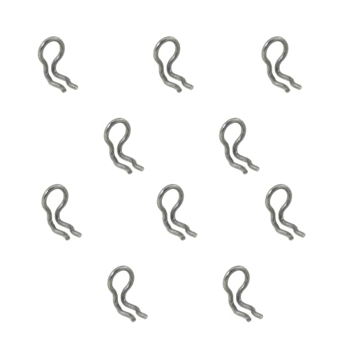 DGZZI 10PCS Brake Pad Cotter Pin Caliper Retaining Ring Spring Clip Replacement Part Anti Loss Pin Stainless...