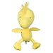 Peanuts Woodstock - Giocattolo per cani con testa grande, in tessuto giallo, 9 cm, prodotto ufficiale di arachidi, prodotto ufficiale di arachidi, misura media