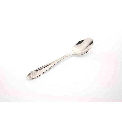 Thunder Group Elizabeth Tea Spoon, 18/10 - Set of 12