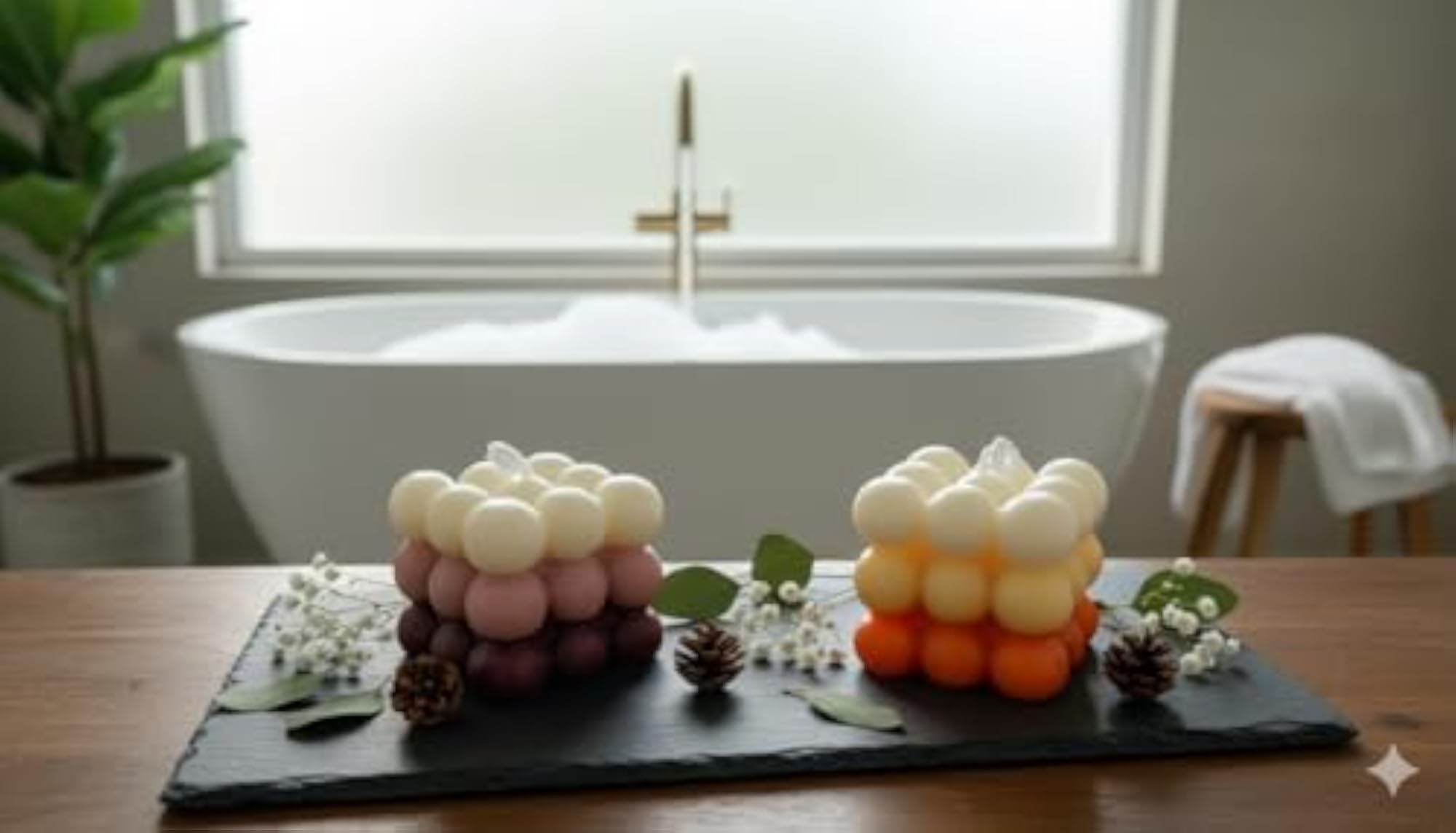 Big Bubble Candle, Unique Decorative Style