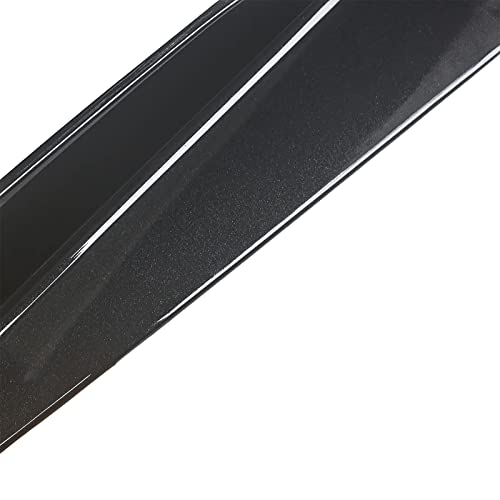 Youngercar 2Pcs C8 Side Skirts Fit For Chevy Corvette C8 Stingray Z51 2020 2021 2022 2023 5Vm Style Cars Body Kit Black Carbon Flash Rocker Panel Exterior Lower Side Bottom Line Extensions Abs #TOP6
