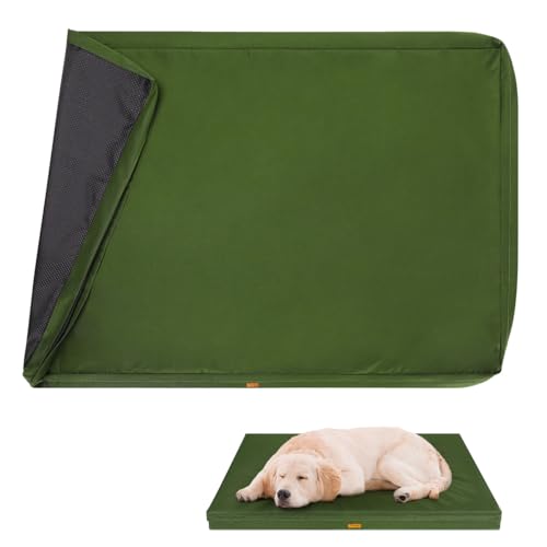 Waterproof-Dog-Bed-Cover-Replacement-Dogs-Beds-Covers-with-3-Sided-Continuous-and-Smooth-Zipper-Washable-Removable-Pet-Bed-Mattress-Protector-Cover-36x27x3-inch-L-Cover-Only - Cucciolini Doodles   Waterproof-Dog-Bed-Cover-Replacement-Dogs-Beds-Covers-with-3-Sided-Continuous-and-Smooth-Zipper-Washable-Removable-Pet-Bed-Mattress-Protector-Cover-36x27x3-inch-L-Cover-Only