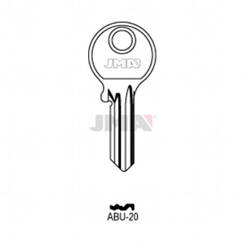 10 X ABU-20 JMA /ABUS KEY BLANKS