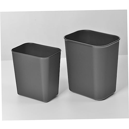 Cabilock 2pcs Caneca de Basura Mini Estilo Japonés Cuadrada miniatura 5