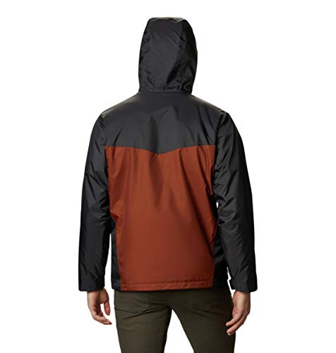Image of Columbia Men's Glennaker Sherpa Lined Rain Jacket, Waterproof
