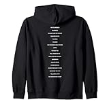 Eminem Song List Rap Hip Hop Music by Rock Off Zip Hoodie