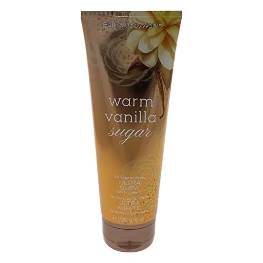 Bath & Body Works Warm Vanilla Sugar Ultra Shea Body Cream 8 Oz (I0095235)