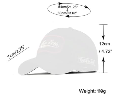 Image of BRANDONN Cap for Men & Women Casual Cotton Caps Breathable Sun Hat