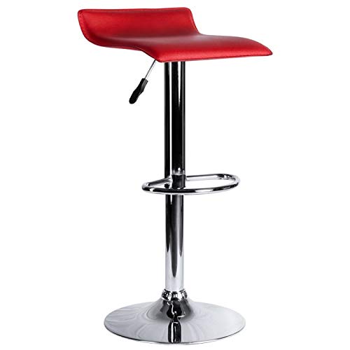 Regalos Miguel - Taburetes Cocina - Taburete Tim - Rojo - Envío Desde España