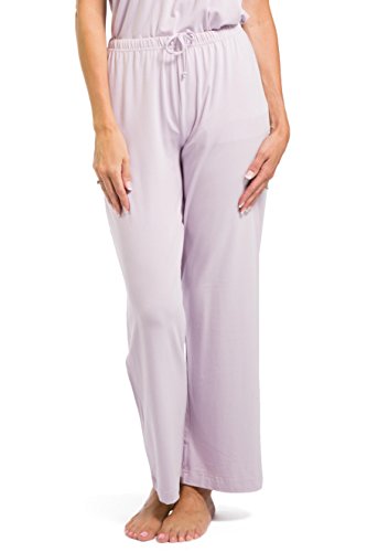 Fishers Finery Women's EcoFabric Pajama Set; Short Sleeve Top & Full Length Pant with Gift Box3