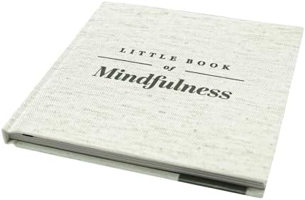 Little Notebook of Mindfulness, Daily Prompts Diary for Self Discovery Happiness Life Planner Affirmation Inspiring Quotes Journal