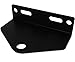Universal Zero Turn Lawn Mower Trailer Hitch 5 Inch Heavy Duty Steel - Including Installation Hardware (Black)