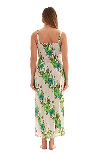 Image of Just Love Floral Print Tube Sundress Swimwear Cover Up Summer Dress for Women