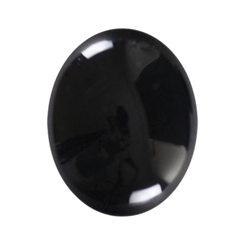 Agate noire naturelle Hakik de 7,70 carats pour votre style élégant au quotidien